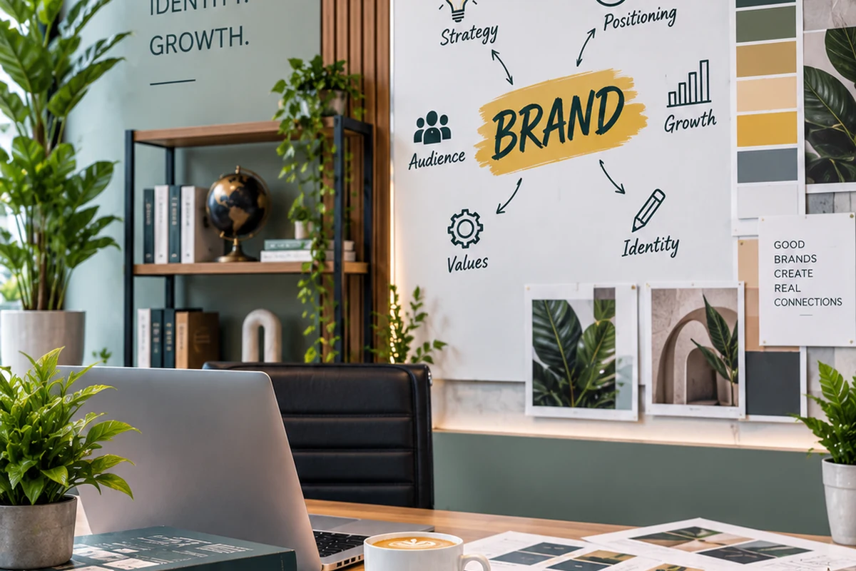 Brand development strategy and identity planning