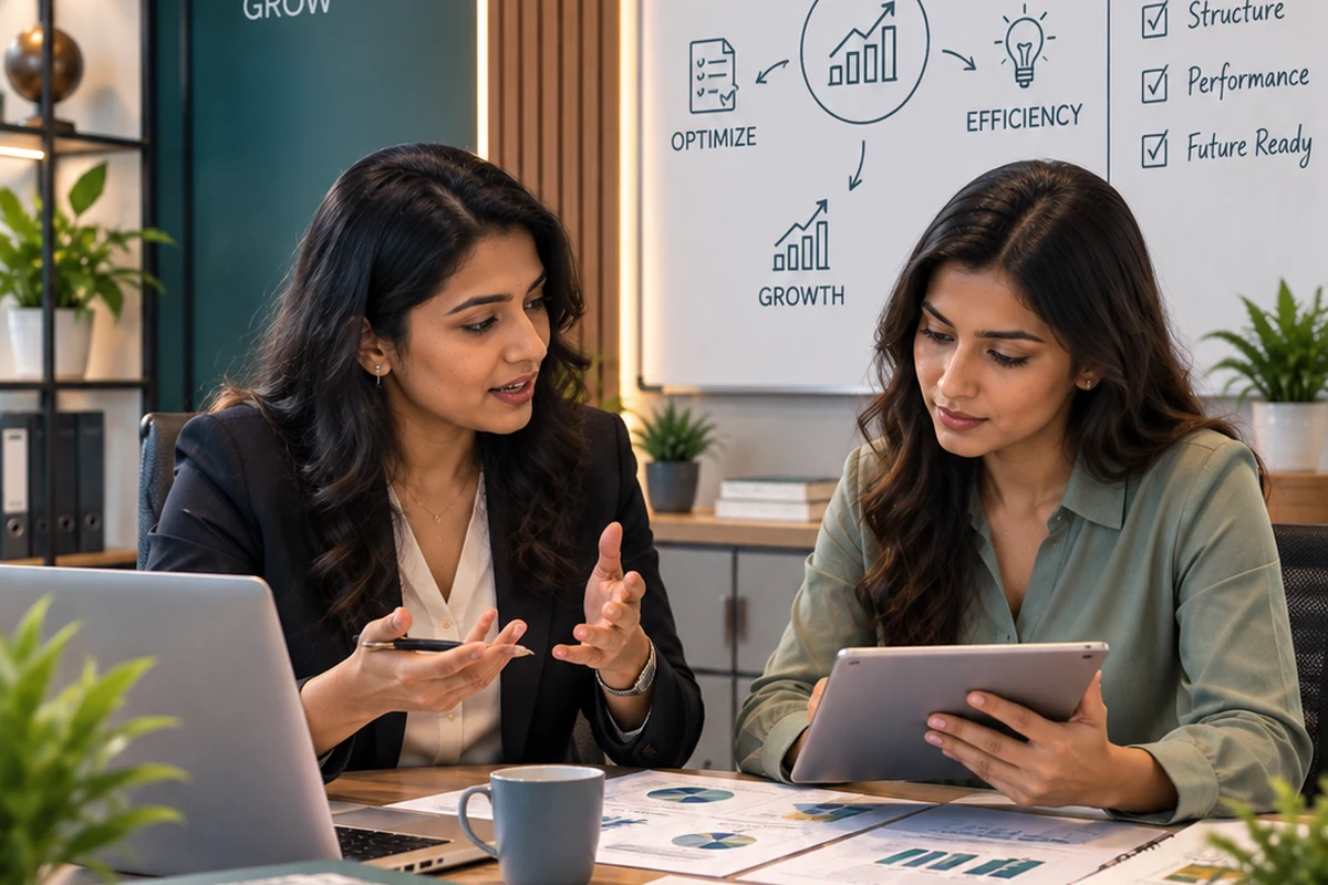 Business restructuring and company streamlining advisory