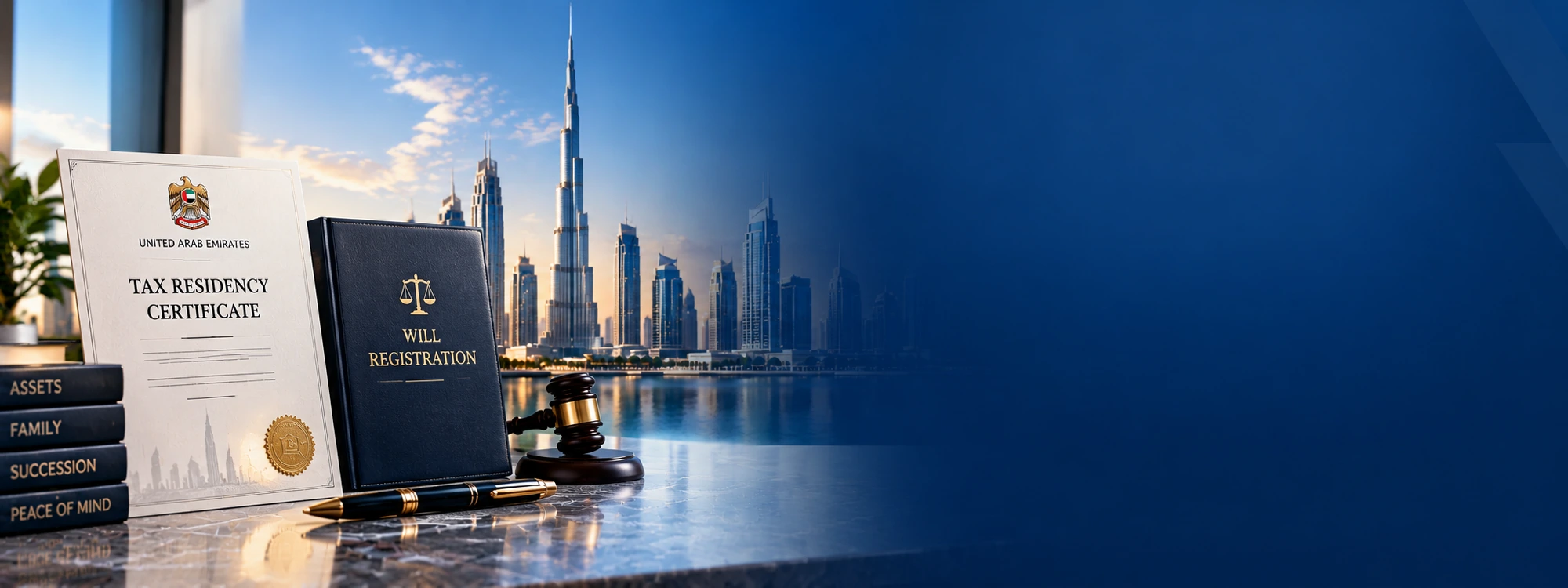 UAE Tax Residency Certificate and Will Registration services