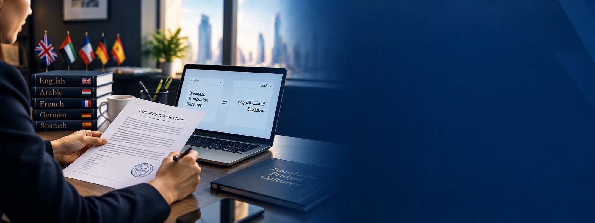 Certified translation services in Dubai